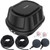 Devopet Pond Aerators for Outdoor Koi Ponds, Air Pump for Pond up to 1800 Gallons, All-in-One Flow Adjustable Pond Aeration Kit Pond Deicer with Double Outlet Airline Tubing Air Stones Check Valves