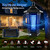 LED Bug Zapper Outdoor Indoor, Electric Mosquito & Fly Zapper
