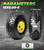 2PCS 15x6.00-6 Tubeless 4 Ply Lawn Mower Front Tire and Wheel Assembly，Replacement for Craftsman® John Deere Cub Cadet Riding Mowers Garden Lawn Tractors, 570lbs Capacity, 3" Offset Hub,3/4" Bearing