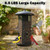 Gtongoko Bird Feeders for Outdoors, All Metal Mesh Tube Bird Feeder
