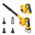 DeForce Electric Leaf Blower, for Dewalt 20V Max Battery, Cordless Battery Powered Blowers for Lawn Care, 4 in 1 Blower/Vacuum/Inflator/Deflator, 3 Speed Modes, 190 MPH, 3 Nozzles(Bare Tool Only)