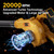 DeForce Electric Leaf Blower, for Dewalt 20V Max Battery, Cordless Battery Powered Blowers for Lawn Care, 4 in 1 Blower/Vacuum/Inflator/Deflator, 3 Speed Modes, 190 MPH, 3 Nozzles(Bare Tool Only)