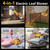 DeForce Electric Leaf Blower, for Dewalt 20V Max Battery, Cordless Battery Powered Blowers for Lawn Care, 4 in 1 Blower/Vacuum/Inflator/Deflator, 3 Speed Modes, 190 MPH, 3 Nozzles(Bare Tool Only)