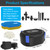 AquaMiracle Pond Filter with Fountain Kits & Remote Control LED Lights