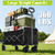 Wagons Carts Foldable, Collapsible Wagon with Wheels, Folding Wagons carts for Camp Sports Garden, Portable Utility Outdoor Wagon with 360lbs, Garden Cart for Groceries, Two Cup Holder, Black