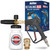 McKillans Pressure Washer Gun with Swivel & Foam Cannon Wide Mouth & M22-14mm Adapter - Adjustable Thick Foam - Power Washer Gun - 3/8" Male Plug & 1/4” Quick Connector Coupler