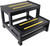 RV 2 Step Aluminum Hot Tub Step Spa Step-Heavy Duty Metal Indoor/Outdoor High Riser Half Step - Non-Slip All Weather Top & Feet Mobility Assistance -Patent Pending