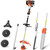 52cc Gas Weed Eater, Gas Weed Wacker Hedge Trimmer, Pole Saw & Brush Cutter