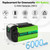 Qwenoer [Upgrade BMS 40V 6.0Ah Lithium Battery Replacement for GreenWorks 40V Battery 29482 BAF724 BAF725 29472 29462 BAF704 BAF705 BAF721 BAF722 Replace for GreenWorks 40V G-MAX Batteries