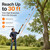 BCJCLTS 26FT Reach Pole Saw, Manual Pole Saw with 5-20FT Extension Pole