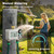 QUOBAS Zero Pressure Water Timer, Brass Sprinkler Timer for Garden Hose