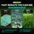 Growtrax Biodegradable Grass Seed Mat - 200 Sq Ft Kentucky Blue & Rye Blend