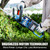 SENIX 40V 24-Inch Cordless Hedge Trimmer, 1-Inch Cut, Grey