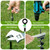Fabulas Ground Anchors Screw in, 18 Inch Heavy Duty Swing Set Ground Anchor Kit 6 Pack, Spiral Earth Trampoline Stakes High Wind Metal Auger Stakes for Dog Sheds Tent Carports Camping
