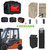 Portable Generator Cover for Honda Generator 21.7”L x 13.8”W x 17.4”H,Black