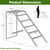 Chicken Perch for Coop, Chicken Roosting Bars for Chickens in Coop