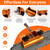QTG Upgraded Chainsaw Sharpener, Manual Adjustable Universal Chain Grinder