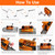 QTG Upgraded Chainsaw Sharpener, Manual Adjustable Universal Chain Grinder