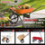 FEILOONG 4.80/4.00-8 Tire and Wheel, 14.5" Flat Free Wheelbarrow Tires