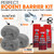 Rodent Barrier Kit 3PCS Steel Wool+3PCS Spray Foam Hole Filler Mice Control