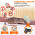 Rodent Barrier Kit 3PCS Steel Wool+3PCS Spray Foam Hole Filler Mice Control