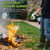 WorkBless Weed Torch, Propane Torch Weed Burner with 10 ft Hose, 1,800,000 BTU, Flame Weeder with Flame Control for Weeding, Snow Melting Torch