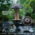 Goodeco Metal Bird Feeder with Pole Stand - 1.5lb Capacity
