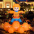 Joliyoou 5FT Fall Day Inflatable Decoration, Lighted Air Blown