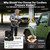 Cordless Pressure Washer, 1500 PSI Max Power Washer with 2x4.0Ah 21V Large Capacity Batteries & Brushless Motor, Portable Power Cleaner Kit with Storage Case & 6-in-1 Nozzle for Car/Fence/Patio/Home