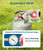 DPB 6FT Adjustable High Pressure Braided Propane Regulator with Hose