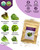 Salad Greens Seed Pod Kit for AeroGarden, iDoo, Ahopegarden, MUFGA with Red/Green Romain/American Fast/Buttercrunch/Parris Island Lettuce, Spinach - Compatible with All Garden (12-Pod)