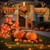 Lmtocs 4 Packs Solar Fall Thanksgiving Decorations Outdoor, 80LED Maple Leaf Pumpkin Fall Lights for Outdoor Fall Decorations, Waterproof Thanksgiving Lights for Yard, Pathway Harvest Decor