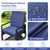 IPYNBAP Outdoor Cushions, Outdoor Chair Cushions 24x24x4 Inch, Cushions for Outdoor Furniture with Removable Cover, Waterproof & Fade Resistant Outdoor Seat Cushions for Patio, Lawn, Navy Blue