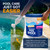 POOL SHARK 68% Calcium Hypochlorite Pool Shock | 50 lb Bucket Chlorine Granules | Pool Shock Treatment for Swimming Pools | Inground & Above Ground Pool Cleaning, Fast-Acting Chlorine Shock