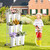 Invech Flower Display Stand with 9 Buckets, 3 Tier Flower Cart Display Stand and Wheels for Indoor Outdoor Garden, Wedding, Flower Shop (White)