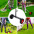 Grass Cutter Universal String Trimmer Wheel Attachment – Fits 26mm & 28mm Shafts Brush Cutters,Wheels for Weed Eater & Weed Wacker, Easy Support for String Trimmer