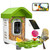 NEEZUKAR Smart Bird Feeder with Camera Solar Powered, AI Species Identification, 2K HD Video, Instant Arrival Alerts, Weatherproof Design for Outdoor, Best Gift for Bird Lovers(Green)