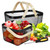 2 Pack Garden Harvest Basket, Metal Mesh Wire Picnic Basket with Handle