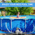 Glooglitter Pool Pump Replacement Hose 1.5" Diameter 2 Pcs 59" Long and 1 Pcs 16" Long Accessory Filter Hose for Sand Filter Pumps, Saltwater Systems for Above Ground Pools