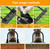 Aerator Lawn Tool - 2-in-1 Reinforced Heavy Duty Manual Lawn Aerator with 15 Spikes, Automatic Dirt and Leaf Clean Design, Adjustable T-Handle (Gloss Black)
