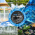 KioGro 1320GPH/100W Water Fountain Pump with RGB Auto-Cycle LED Lights
