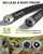 Doorich Garden Hose, 100ft Flat Ultra Lightweight Flexible Water Hose Black