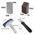 Pumice Stone for Pool and Stainless Steel Pool Brush Kit to Reomve Erase Rust Stain Spot in Concrete Plaster Pool Spa and Calcium Deposit on Pool Tile