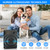 4 Pack Upgraded Ultrasonic Bat Repellent Devices for Attic,Adjustable Bats Fortress Mini,Rechargeable Bat Deterrent Devices for Indoor Outdoor Use,Safe for Humans and Pets