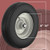 1" Bearing Log Splitter Wheel with Tire 4.8" wide X 8" diameter.