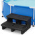 Hot Tub Steps 3-Leg Support, UV Resistant Spa Stairs with Snap Assembly