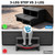 Hot Tub Steps 3-Leg Support, UV Resistant Spa Stairs with Snap Assembly