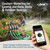 Orbit 21207 B-hyve Gen 2 Smart Hose Watering Timer, 4-Pack with Wi-Fi Hub and Hose Y Splitter