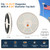 Flag Pole Light Solar Powered,360 LED Solar Flagpole Light for 15-25ft Pole