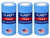 New Longer Lasting Type B Meltblown Pool Filter, Compatible with Intex 29005E, 29005/59905, 2000/2500 GPH Models, 3 Pack, 10" x 5 3/4", USA Made